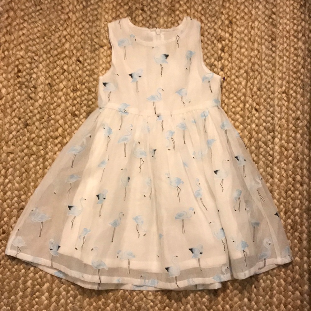 🌟HP🌟 Blue Flamingos Party Dress